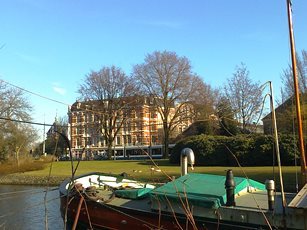 Winter visibility in Amsterdam