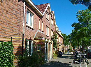 van der Pek district in Amsterdam North