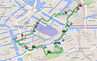 Thumbnail map of Oosterpark, Eastern Islands, and the Kadijken Walk Amsterdam