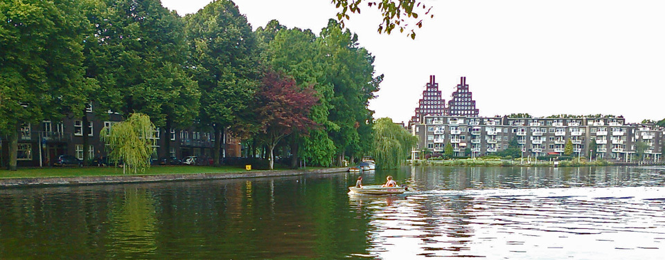 Autumn Walk South of Artis Zoo in Amsterdam